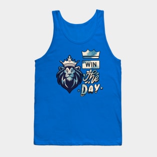 Lion Tie-dye WIN THE DAY Tank Top